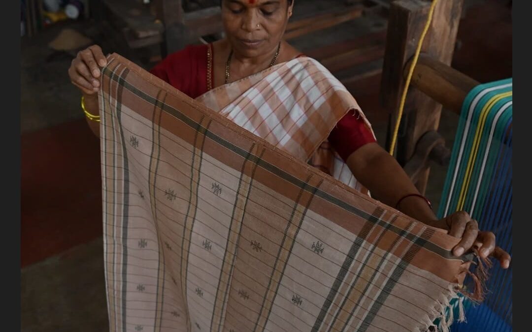 ಉಡುಪಿ ಸೀರೆಗೆ ಅಡಿಕೆ ಚೊಗರಿನ ಹೊಳಪು